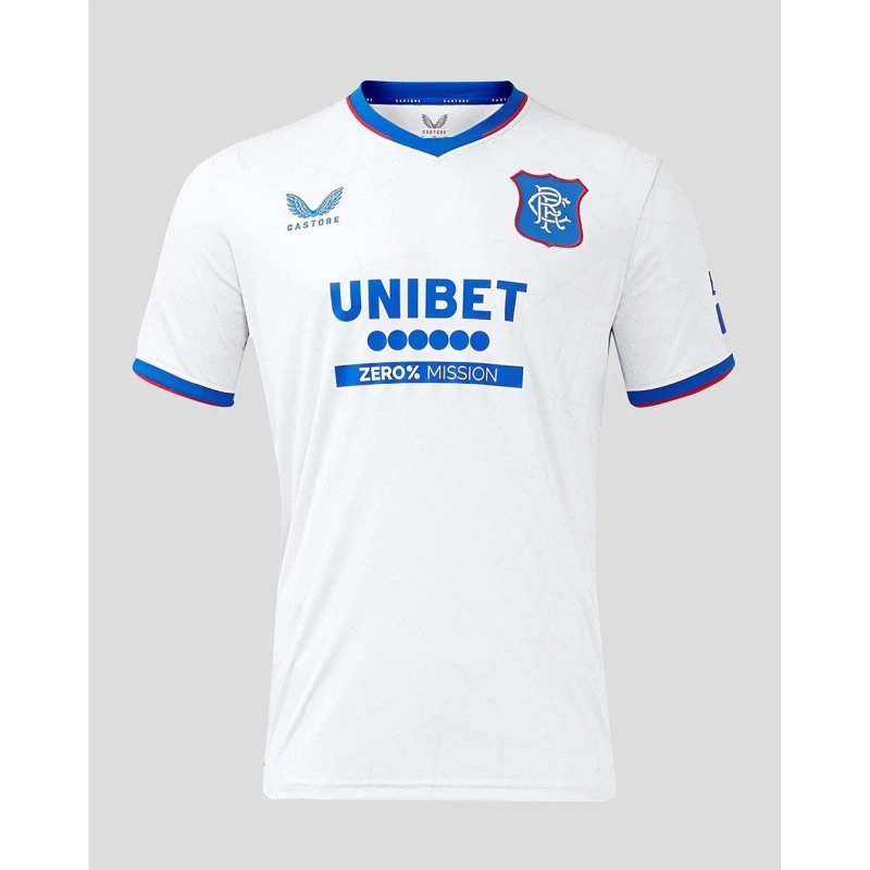 Image of Castore Rangers Away Shirt 2024 2025 Adults - Grey Grey S