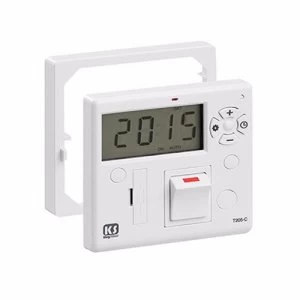 Image of Greenbrook 7 Day Fused Timer Spur Switch Combination Unit Control Panel