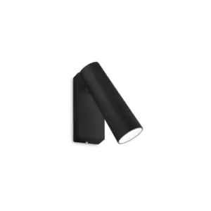 Image of Pipe Wall Adjustable Reading Light Black 3000K