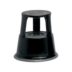 Image of 5 Star Spring loaded Mobile Step Stool Black