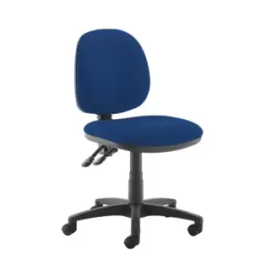 Image of Dams MTO Jota Medium Back PCB Operators Chair with No Arms - Ocean Blue Vinyl