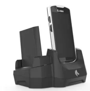 Image of Zebra CRD-TC5X-2SETH-02 charging station organizer Freestanding...