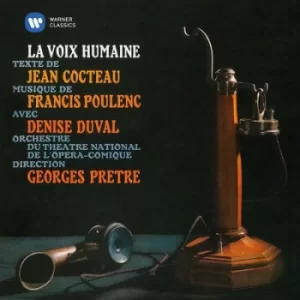 image of Francis Poulenc La Voix Humaine by Francis Poulenc CD Album