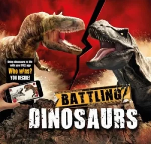 Image of Battling dinosaurs by Anna Brett
