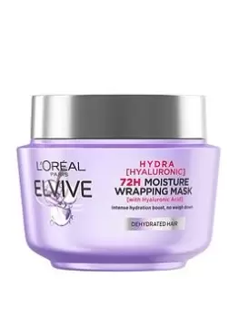 image of LOreal Paris Elvive Hydra Hair Mask With Hyaluronic Acid For Dry Hair - 300Ml