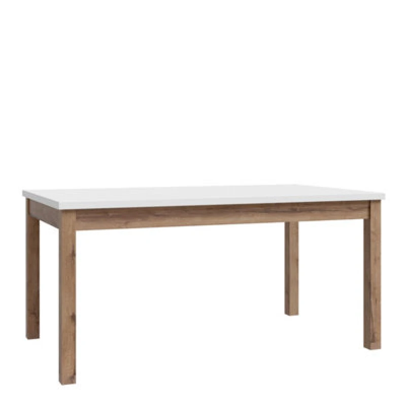 Image of Furniture To Go Wensley Dining Table In Light Grey And Oak