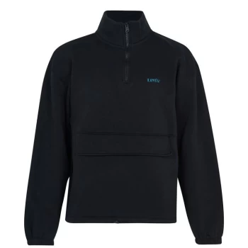 Levis Quarter Zip Popover - Caviar