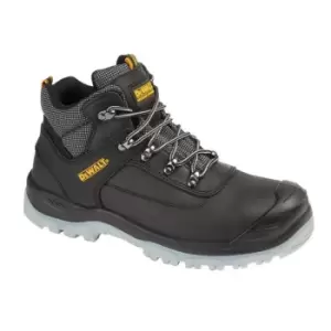 Image of DEWALT Mens Laser Leather Safety Boots (10 UK) (Black)