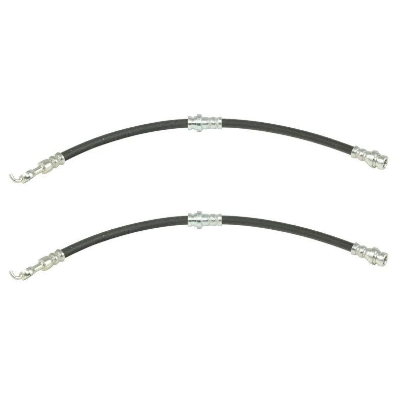 Image of RIDEX 83B0701 Brake Hose Rear Axle both sides, without banjo bolt Brake Hose (83)