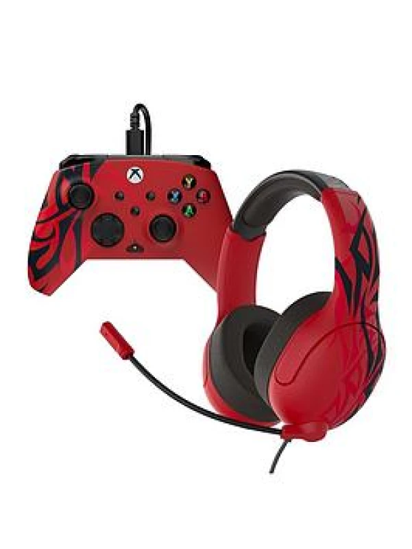Image of Turtle Beach Airlite & Rematch Wired Bundle XB Spirit Red TBC-2201-65