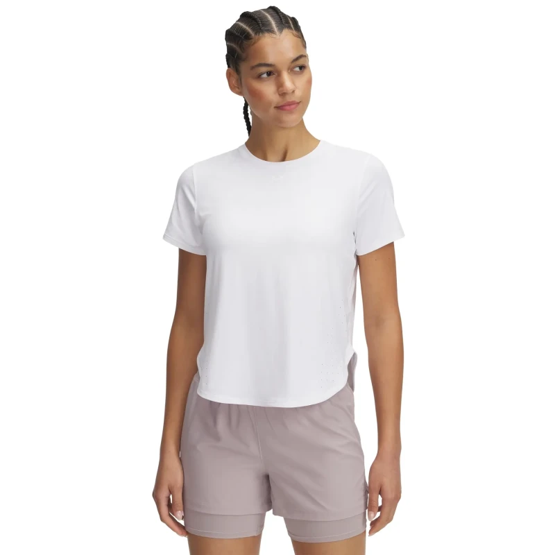 Image of Womens Jersey Under Armour Launch Elite Blanc Female L