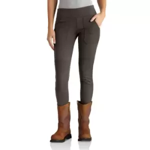 Image of Carhartt Womens 102482 Force Utility Durable Fitted Leggings L - Waist 32.5-34' (83-86cm), Inside Leg 31-32'
