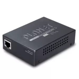 Image of POE-172S - IEEE 802.3,IEEE 802.3ab,IEEE 802.3af,IEEE 802.3at,IEEE 802.3u - 10/100/1000Base-T(X) - Black - Metal - CE - FCC - 50 - 56 V