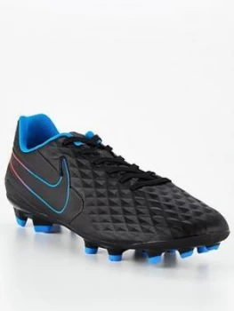 image of Nike Tiempo 8 Academy Firm Ground Football Boots - Black, Size 10, Men