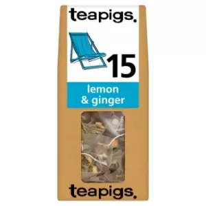Image of Teapigs Lemon & Ginger Tea Bags, One Size