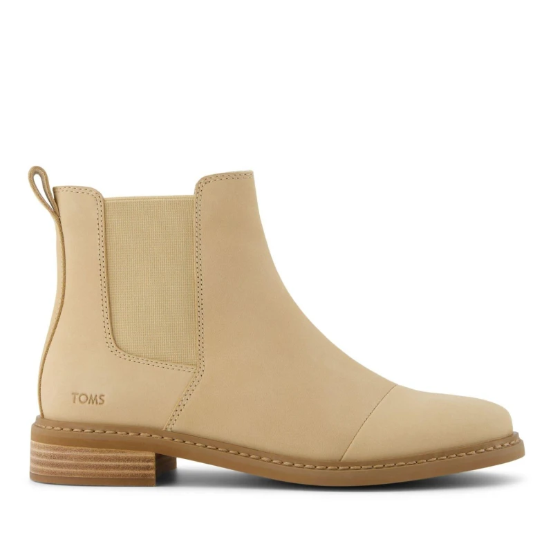 Image of Toms Charlie Nubuck Boots Natural female UK 3