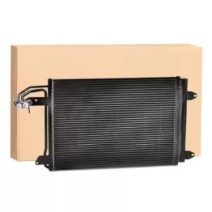 Image of VALEO Condenser 817777 AC Condenser,Condenser, air conditioning VW,AUDI,SKODA,Golf V Schragheck (1K1),TOURAN (1T1, 1T2),GOLF VI (5K1)