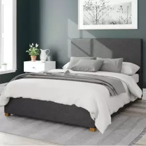 Image of Garland Saxon Twill Ottoman Bed Charcoal