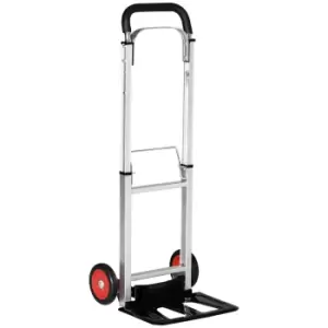 Image of Durhand Folding Trolley On Wheels With Extended Handle