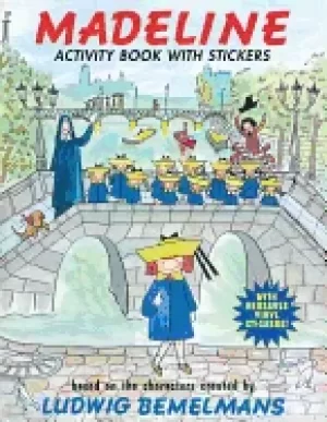 Image of madeline activity book with stickers