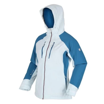 image of Regatta Womens Highton II Waterproof Jacket - IceBl/BlSaph