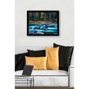 Image of SC0416 Multicolor Decorative Framed MDF Painting