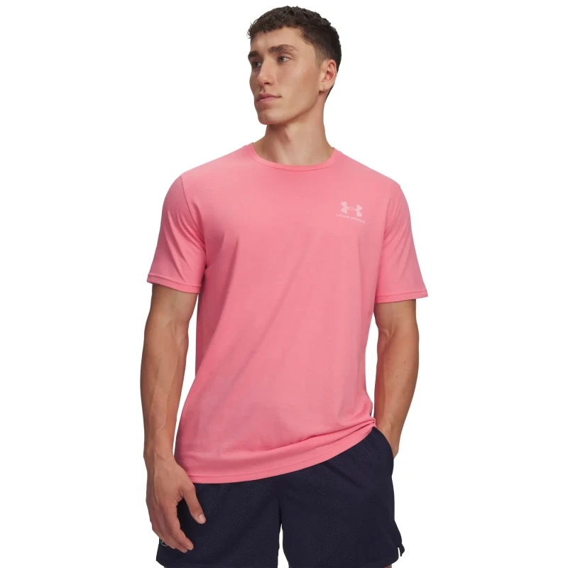 Image of Jersey Under Armour Left Chest Logo Rose Male XL