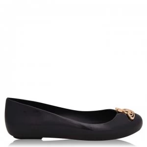 image of Vivienne Westwood X Melissa Space Love Pumps 22 - Blk/Gld CutOut