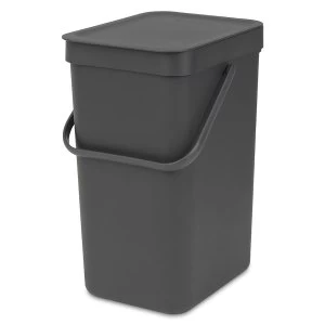 Image of Brabantia Sort and Go 12L Bin - Grey