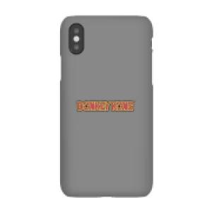 image of Nintendo Donkey Kong Distressed Phone Case - iPhone X - Snap Case - Gloss