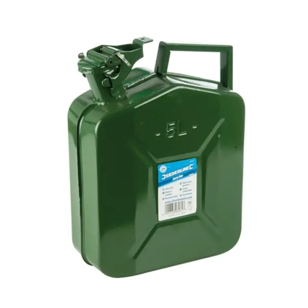 image of Silverline Jerry Can - 5Ltr