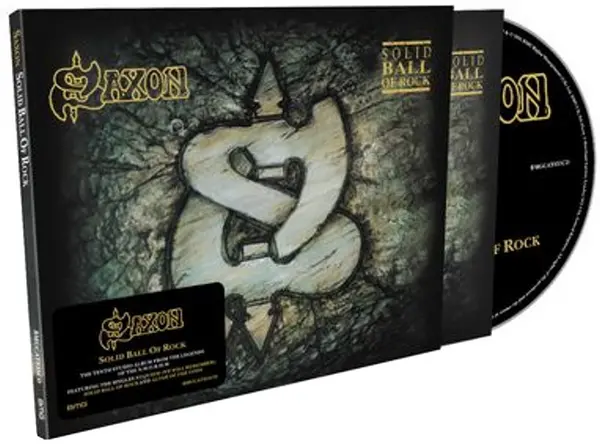 Image of Saxon Solid ball of Rock CD multicolor Onesize Unisex