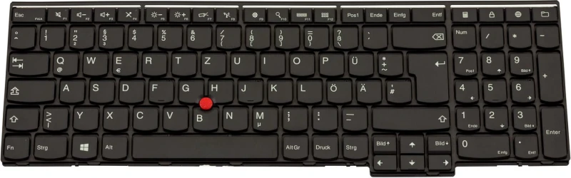 Image of Lenovo Keyboard. Non-Backlit (German)