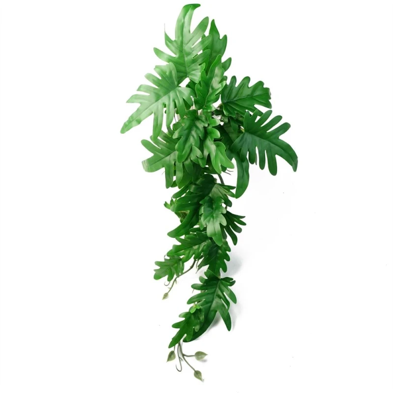 Image of Leaf 50cm Artificial Trailing Philodendron Large Leaf Plant