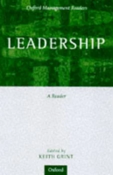Image of Leadership by Keith Grint Book