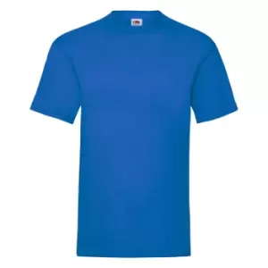 Image of Fruit Of The Loom Mens Valueweight Short Sleeve T-Shirt (2XL) (Royal)