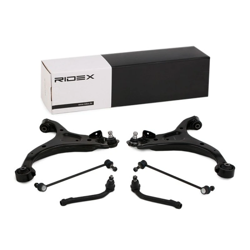 Image of RIDEX 772S0285 Control arm repair kit Front Axle Suspension Kit (772)