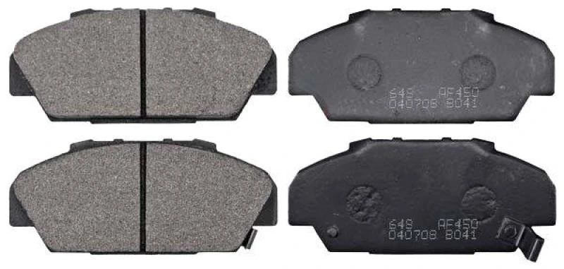 Image of A.B.S. 36832 Brake pad set with acoustic wear warning Brake Pad Set,disc brake (402)