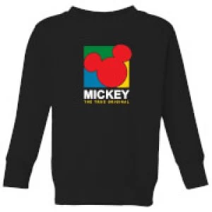 Image of Disney Mickey The True Original Kids Sweatshirt - Black - 11-12 Years