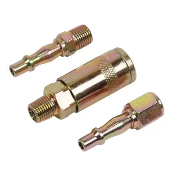 Image of Genuine SEALEY ACX60 Air Tool Coupling Kit 1/4BSP