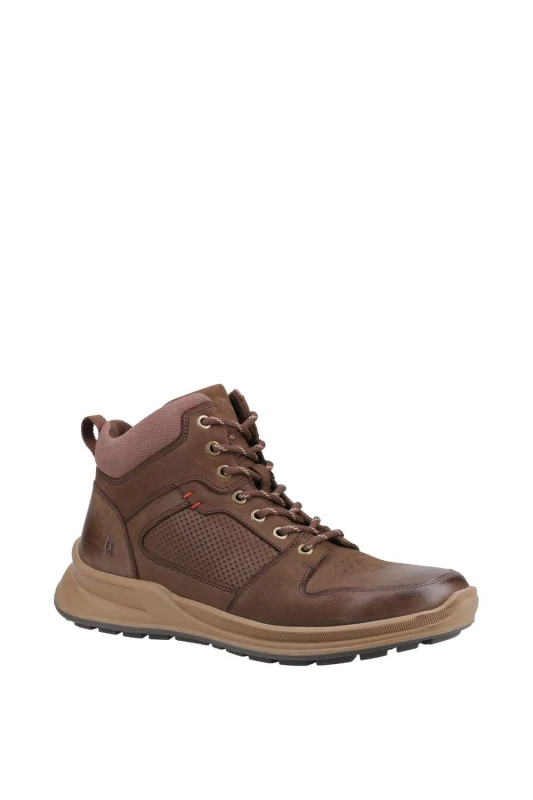 Image of Hush Puppies Mens Arnie Lace Up Ankle Boots - UK 6 Brown male GDE2836BRO6