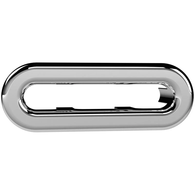 Image of OLD LONDON Chrome Oval Overflow Cover - OVFL01U - Old London OVFL01U