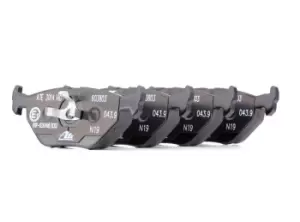 Image of ATE Brake pad set 13.0460-3803.2 Brake pads,Brake pad set, disc brake BMW,3 Limousine (E36),3 Limousine (E30),3 Coupe (E36),5 Limousine (E34)