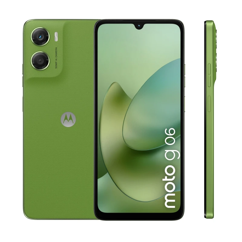 Image of Motorola Motorola moto g06 17.5cm (6.88") Dual SIM Android 15 4G USB Type-C 4GB 64GB 5200 mAh Green PB980016GB