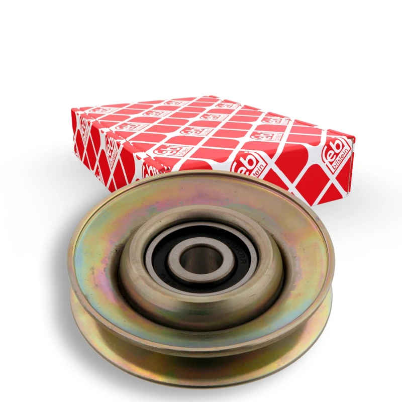 Image of FEBI BILSTEIN 07162 Idler Pulley Deflection/Guide Pulley,v-ribbed belt (312)