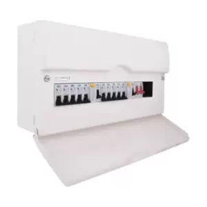 Image of BG 13 Way With 100A Switch 2x 63A 30Ma RCD S & 12x MCBs - CFUDP16613