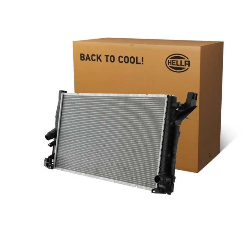 Image of HELLA Engine radiator HELLA 8MK 366 301-931