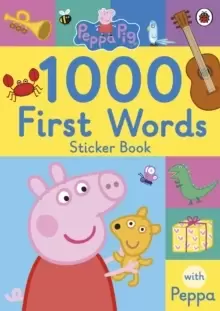 Image of Peppa Pig: 1000 First Words Sticker Book