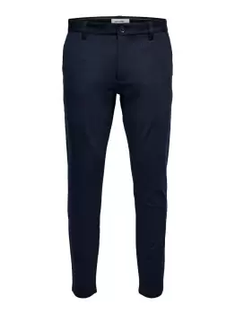 Image of ONLY & SONS Onsmark Striped Trousers Men Blue