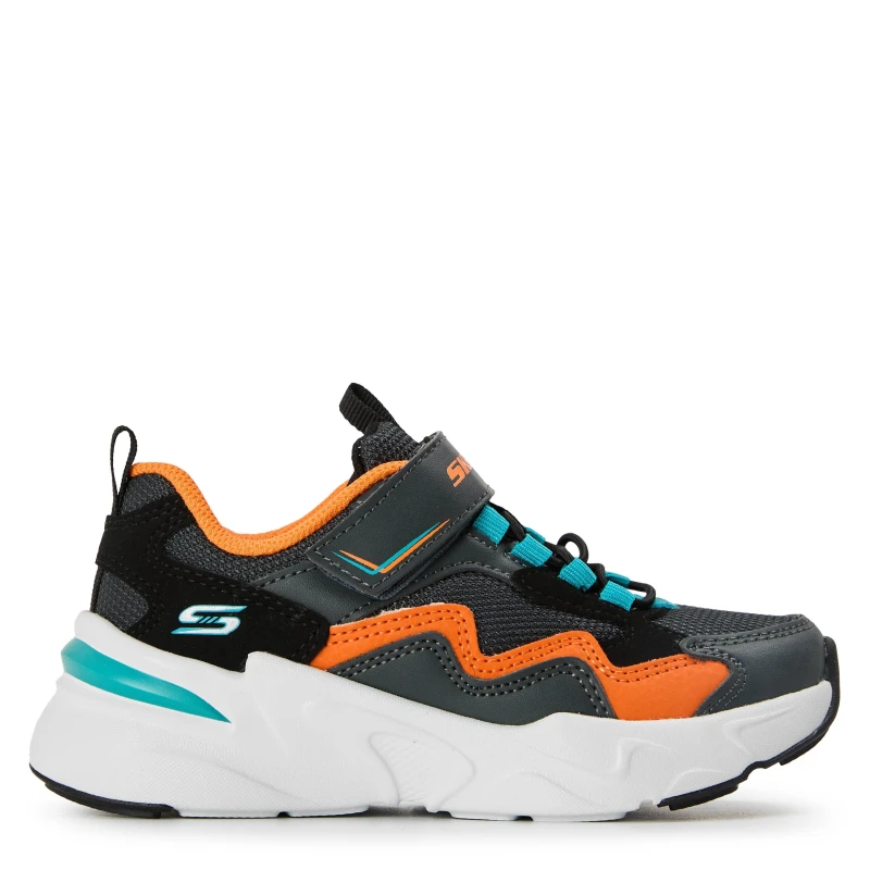 Image of Skechers Bobsbamina Charcoal/Multi unisex C11 (28.5)